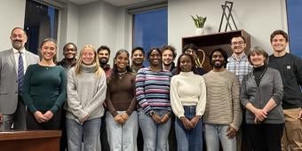 Group photo at Pitt