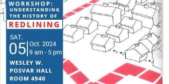 Redlining Workshop Poster