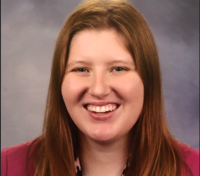Portrait on gray background